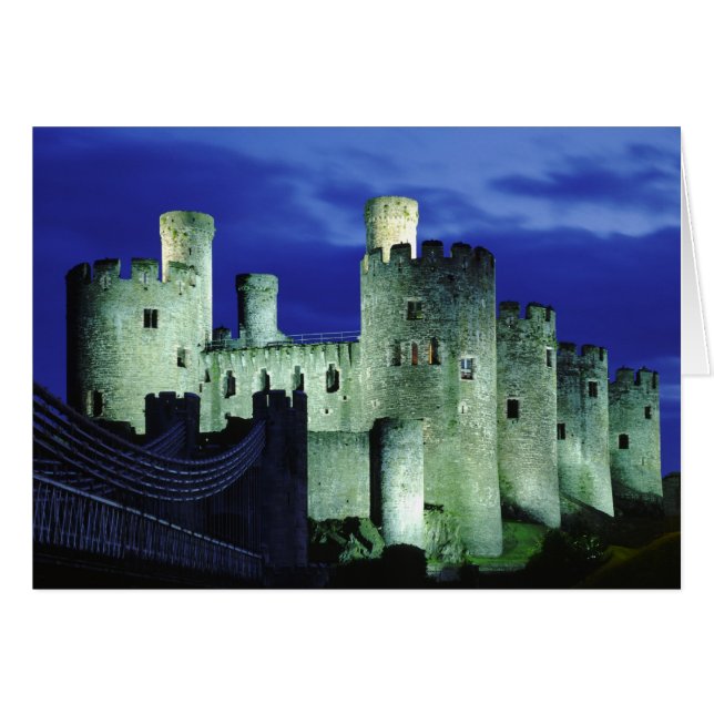 Château de Conwy, Gwynedd, Pays de Galles (Devant horizontal)