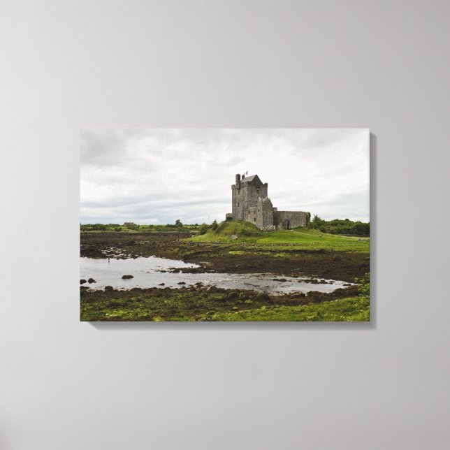 Château de Dunguaire, Impression de toile d'Irland (Recto)
