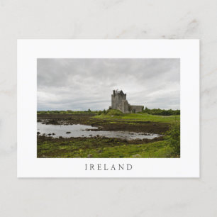 Château de Dunguaire, Irlande Carte postale texte 