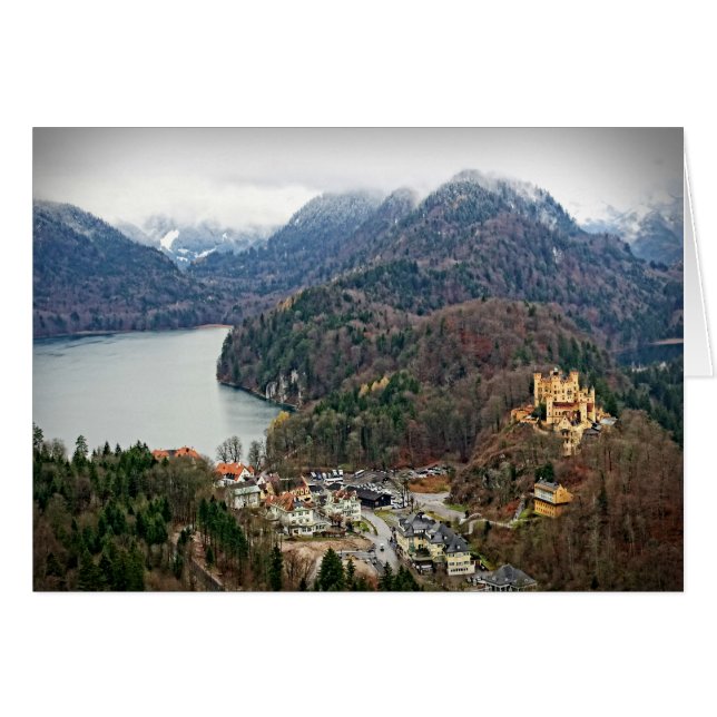 Château de Hohenschwangau - Schwangau, Allemagne C (Devant horizontal)
