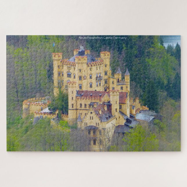 Château de Neuschwanstein Allemagne. Jigsaw Puzzle (Horizontal)