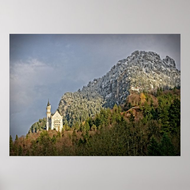 Château de Neuschwanstein - Allemagne - Poster (Devant)