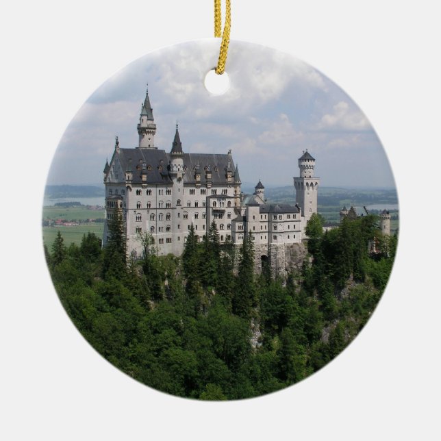 Château de Neuschwanstein Ornement de Noël (Devant)