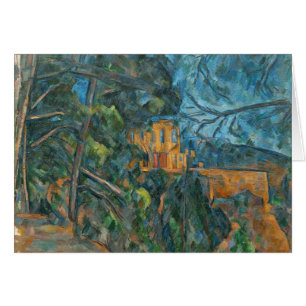 Château de Paul Cezanne   Noir, 1900-04 (huile su