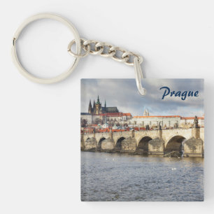 Château de Prague et photo de souvenir de pont de