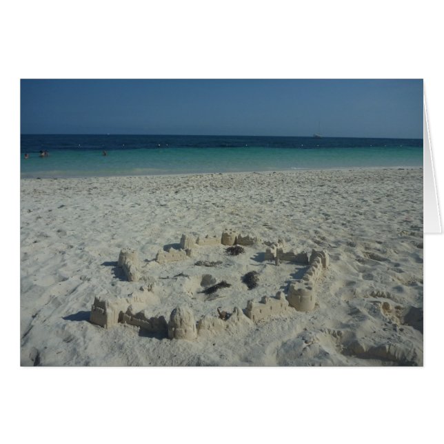 château de sable bahamas (Devant horizontal)