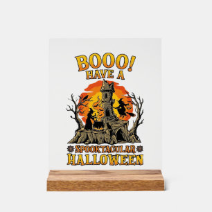 Château de sorcière de Halloween Spooktacular Booo