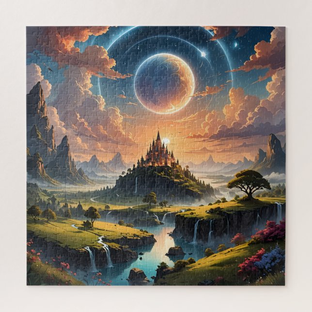 Château de Starlit : Puzzle du royaume enchanté (Vertical)