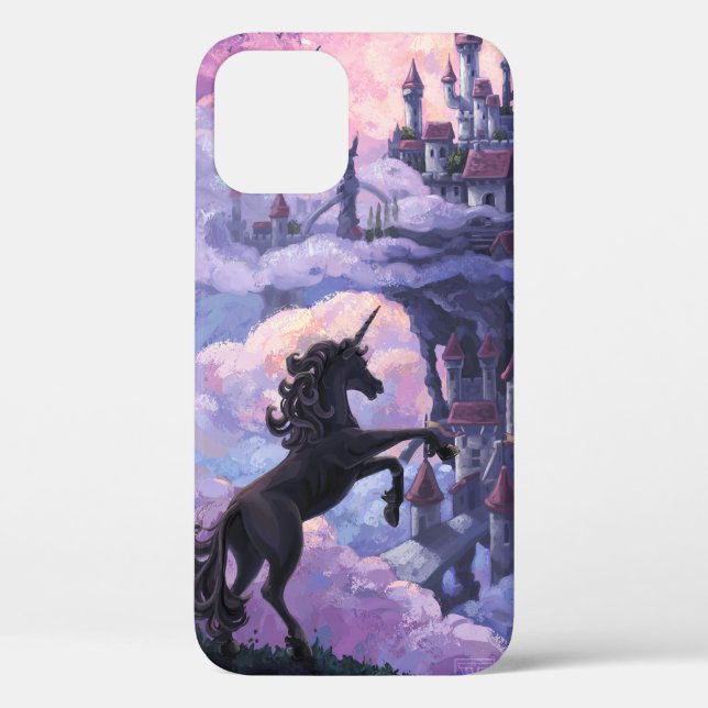 Château de Unicorn Coque-Mate coque iphone (Verso)