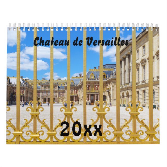 Chateau de Versailles Calendar (Cover)