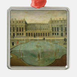 Chateau de Versailles from the Garden Side Metal Ornament