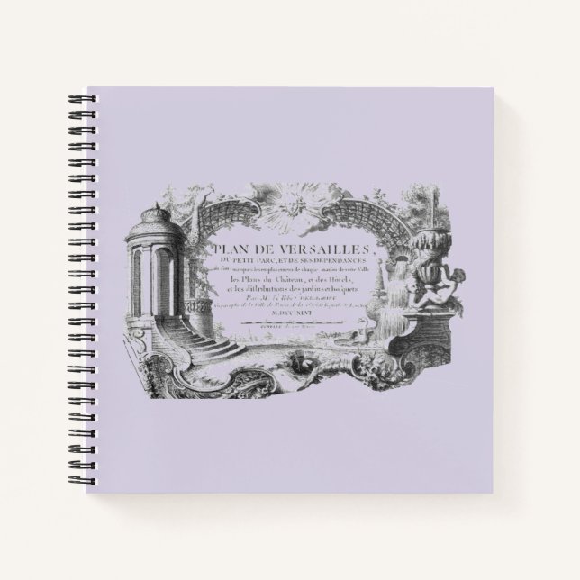 Château de Versailles Notebook (Front)