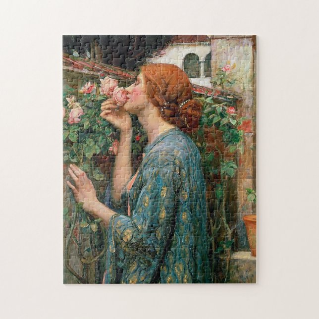 Château d'eau l'âme du puzzle de rose (Vertical)