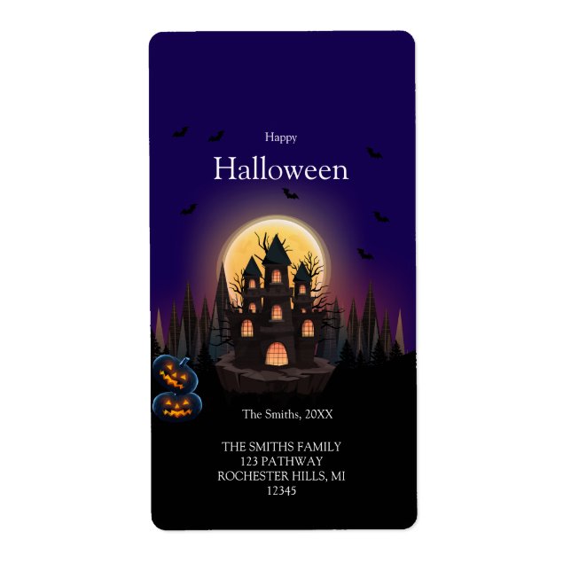 Château d'Halloween (Devant)