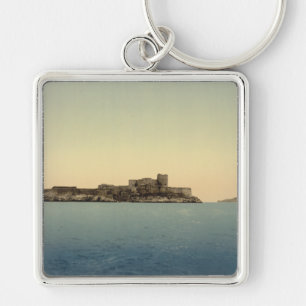 Chateau d'If, Marseilles, France Keychain