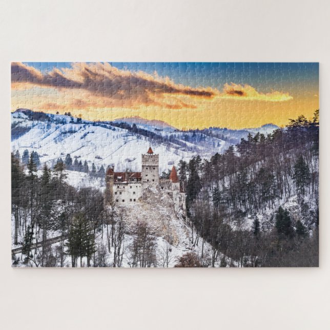 Château du Puzzle Bran en Romanie (Horizontal)
