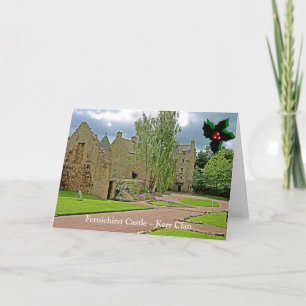 Château Ferniehirst - Kerr Clan Carte de Noël