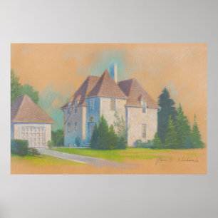 Chateau Fleur-de-Lis – Kulhanek (1969) Poster