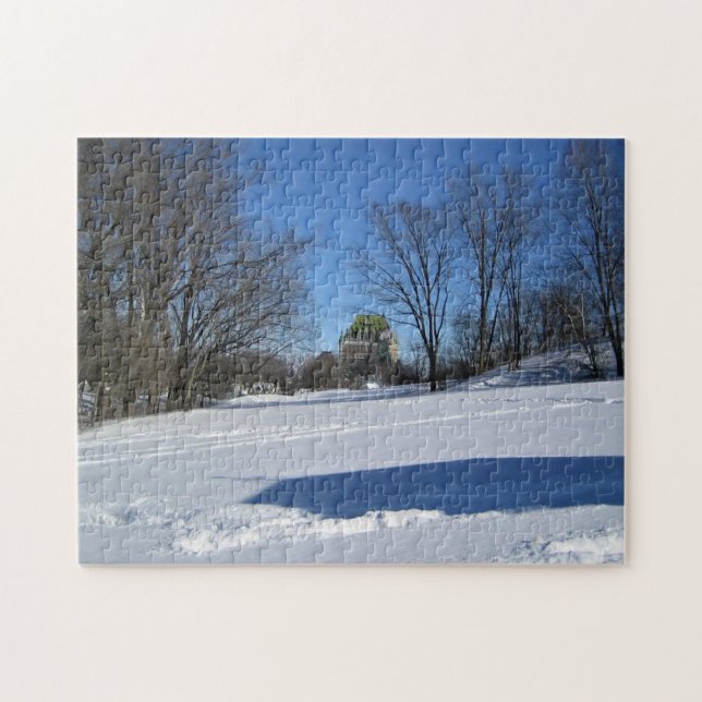 Chateau Frontenac, Quebec, Canada Jigsaw Puzzle (Horizontal)