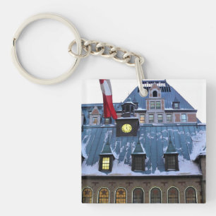 Chateau Frontenac, Quebec, Canada Keychain