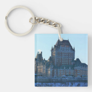 Chateau Frontenac, Quebec, Canada Keychain