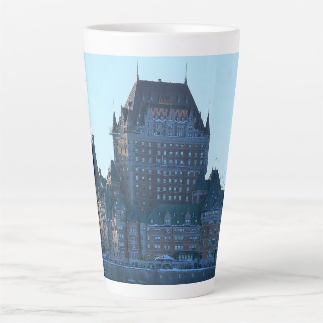 Chateau Frontenac, Quebec, Canada Latte Mug (Front)