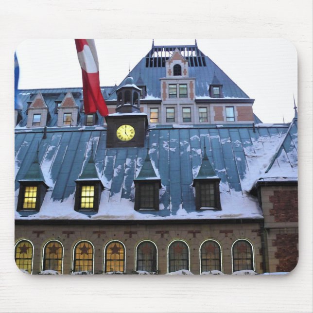 Chateau Frontenac, Quebec, Canada Mouse Pad (Front)