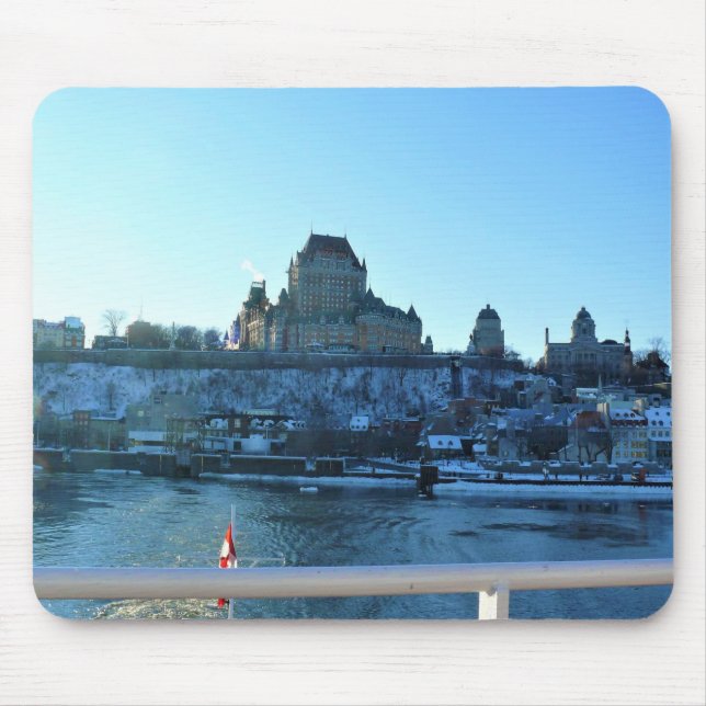 Chateau Frontenac, Quebec, Canada Mouse Pad (Front)