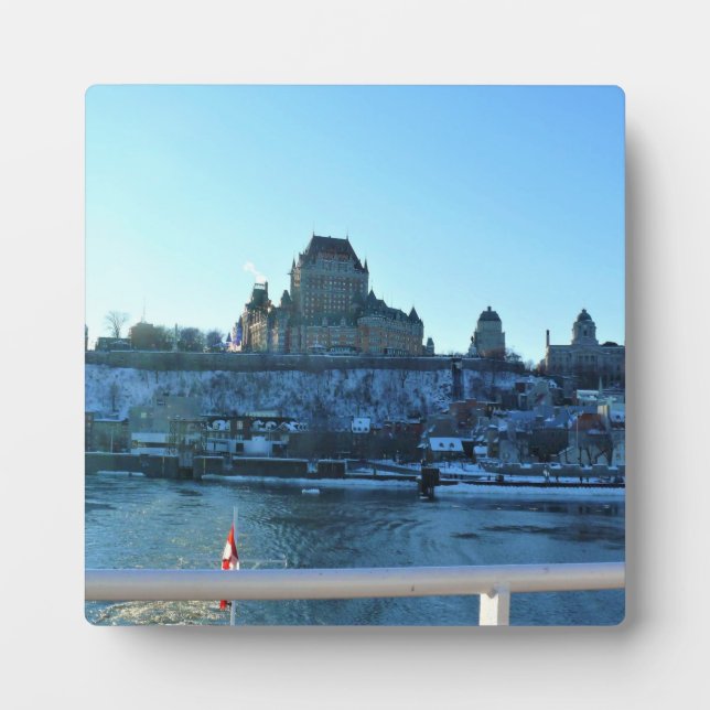 Chateau Frontenac, Quebec, Canada Plaque (Front)