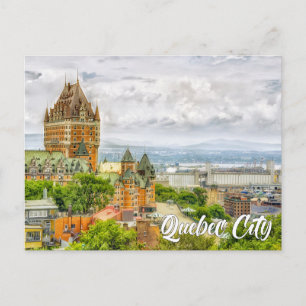 Chateau Frontenac, Quebec City, Quebec, Canada Postcard