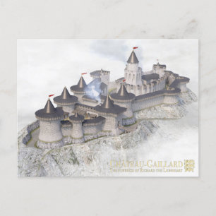 Château-Gaillard, on the sea of mist, Postcard
