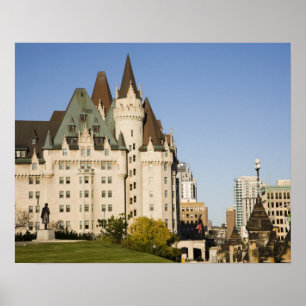 Chateau Laurier Hotel in Ottawa, Ontario, Canada 2 Poster