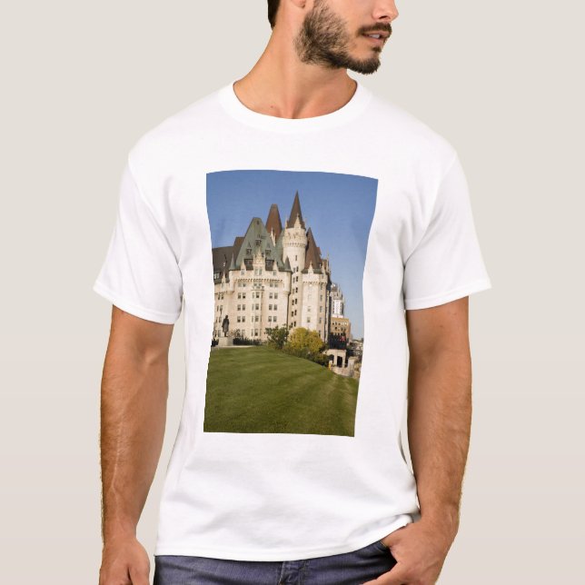 Chateau Laurier Hotel in Ottawa, Ontario, Canada T-Shirt (Front)