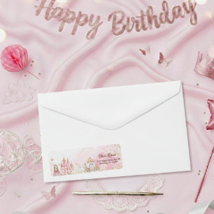 Château Licorne Princesse Rose Royale 4ème Anniver