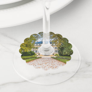 Chateau Margaux, France Wine Glass Tag