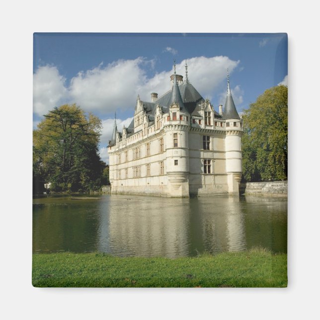 Chateau of Azay-le-Rideau, Indre-et-Loire, 2 Magnet (Front)