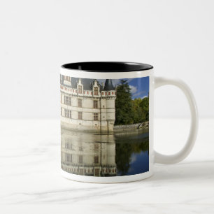 Chateau of Azay-le-Rideau, Indre-et-Loire, 4 Two-Tone Coffee Mug