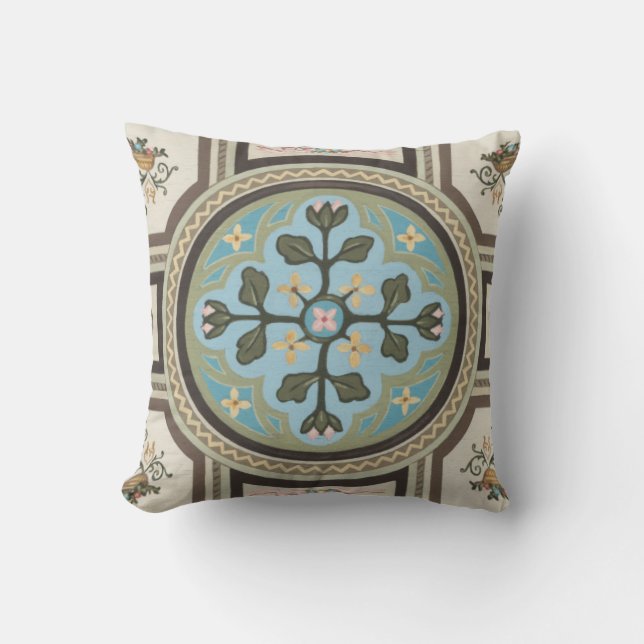Chateau Panel II Throw Pillow (Front)