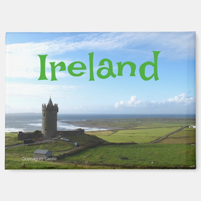 Château Scénique Doonagore Irlande Aimant   (Recto)