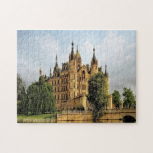 Château Schwerin Allemagne Jigsaw Puzzle