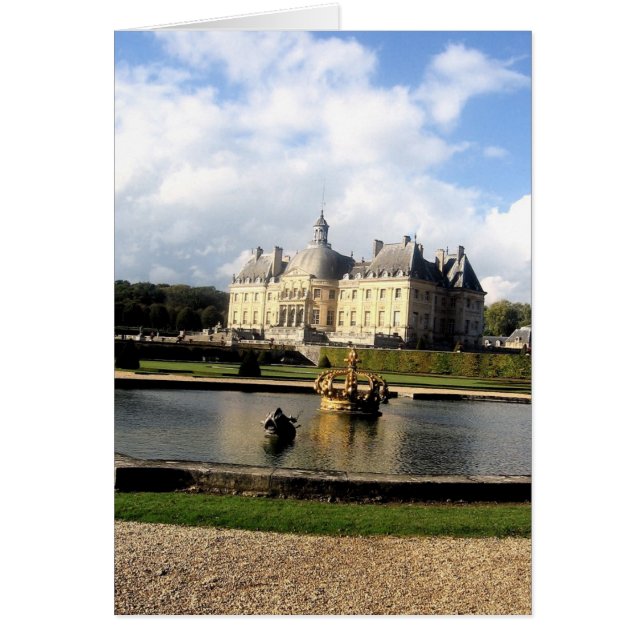 Chateau-Vaux-le-Vicomte, France (Front)