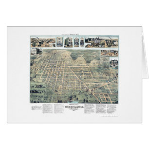 Château vert, DANS la carte panoramique - 1886