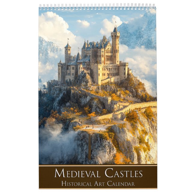 Châteaux médiévaux : Calendrier Art Historique (Protection)