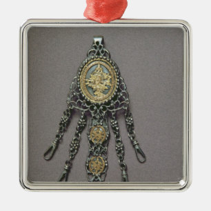 Chatelaine, late 18th century metal ornament