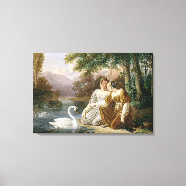 Chatelaines Canvas Print (Front)