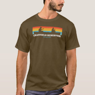 Chatfield Reservoir Colorado Canoe T-Shirt
