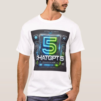ChatGPT 5 AI T-Shirt | Futuristic Tech & AI Lovers