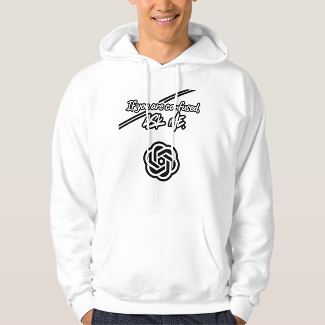 chatgpt openai  trendy hoodies (Front)