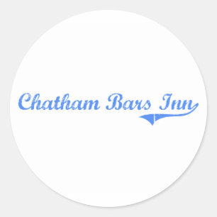 Chatham Bars Inn Massachusetts Classic Design Round Sticker