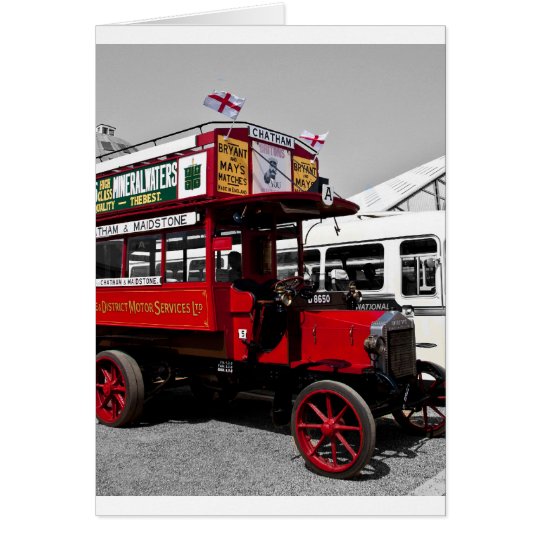 Chatham Bus - Vintage Card
